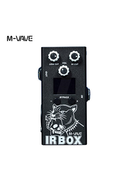 Choice دواسة تأثيرات M-VAVE IR Box مع محاكي مكبرات صوت استجابة نبضية بالأشعة تحت الحمراء (محاكاة مكبرات الصوت)