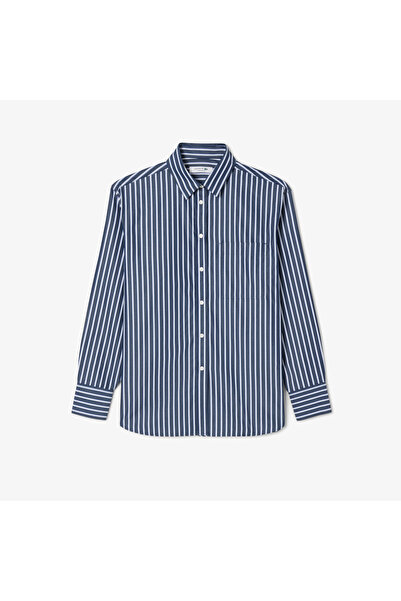 Lacoste Oversized Cotton Poplin Shirt - CF0215-00-6GI