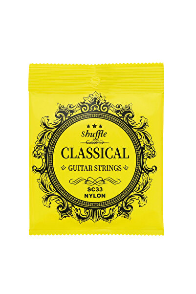 Choice SC33 SHUFFLE Classical Guitar Strings Nylon Core Silver-plated Copper ...