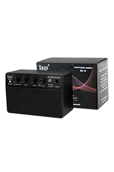 Choice مكبر صوت إلكتروني محمول بقوة 10 واط من إيرين، أسود اللون، مناسب للجيتا...