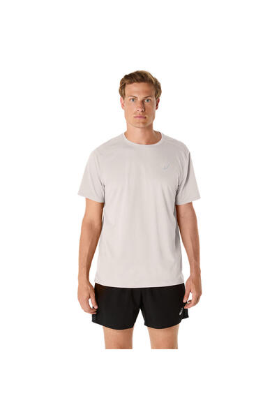 Asics CORE SS TOP Erkek Gri Beyaz Kısa Kollu Tshirt 2011D221-200