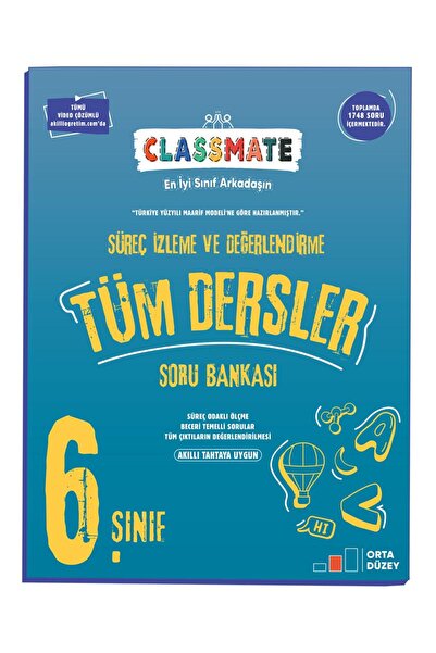 6. Sınıf Classmate Tüm Dersler Soru Bankası