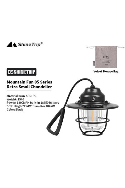 Choice مصباح معلق خارجي عتيق الطراز من بلاك شاين تريب، يتميز بعمر طويل للغاية...