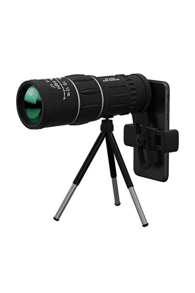 Choice تلسكوب أحادي العدسة أسود اللون، 16×52، عالي الطاقة وبعيد المدى: تركيز ...