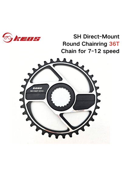 Choice ترس تفاضلي KEOS ذو 12 سرعة 36T، مثبت مباشرة، تروس موجبة وسالبة، مصنوع ...