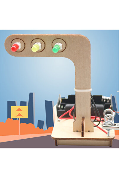 Choice Mini Kids Science Experiment for Children Boys DIY Toys Wooden Traffic...