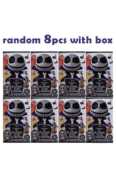 Choice بانداي، ٨ قطع عشوائية مع علبة، شخصيات أنمي من فيلم "كابوس قبل عيد المي...