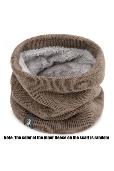 Choice وشاح رقبة من الصوف الكاكي، مقاوم للرياح، دافئ للوجه، للرجال والنساء، م...
