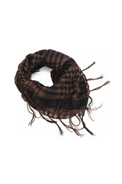 Choice مقاس واحد، قطعة واحدة - لون قهوة، 1/2/3 قطع، كوفية، شماغ، وشاح قطني شتوي، غطاء للرقبة، غطاء للرأس