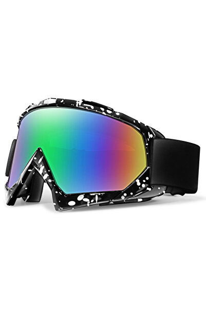 Choice نظارات التزلج VA7-3 بإطار كبير وعدسات ملونة، مغناطيسية مزدوجة الطبقات ...