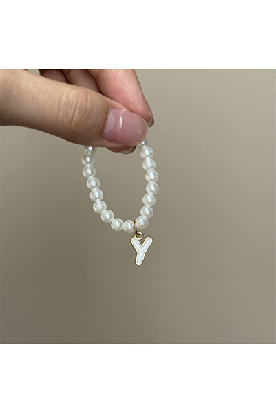 Choice قلادة حرف Y صغيرة من اللؤلؤ لدمية لابوبو 4.0 دبوس لدمية سلسلة الحب.