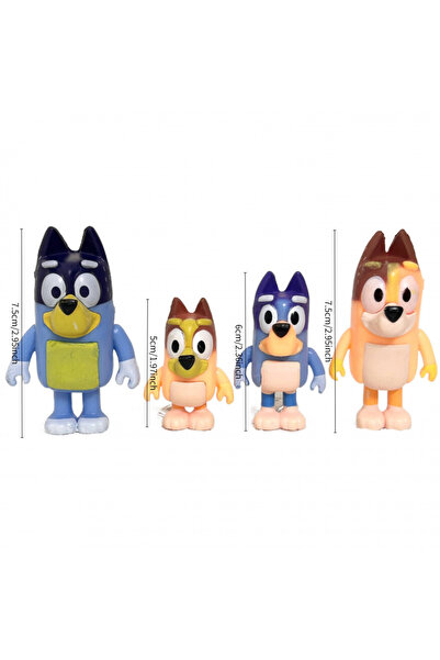 Choice كما هو موضح في الصورة، 4 قطع من دمى شخصيات الأنمي الصغيرة من سلسلة بلو...