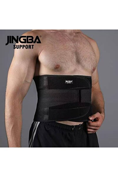 Choice أحزمة دعم الخصر والظهر من JINGBA SUPPORT باللون الأسود مقاس XL، حزام تعرق، جهاز تدريب، جهاز تنحيف، جهاز تقوية عضلات البطن