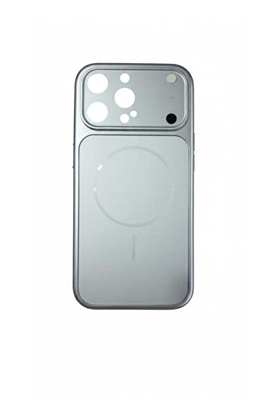 Generic غطاء خلفي فضي واقٍ لتحويل هاتف iPhone 16 Pro Max إلى هاتف iPhone 17 P...