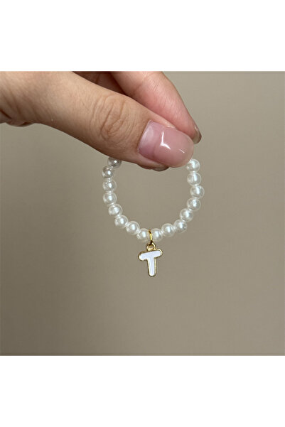 Choice قلادة حرف T من اللؤلؤ لدمية ميني لابوبو مقاس 4.0، دبوس لدمية سلسلة الحب.