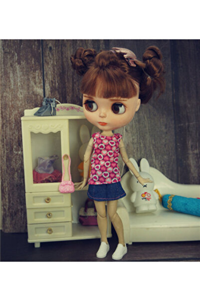 Miniso NO.13 clothes only 1/6 Doll Dresses For Blythy Jenny Doll Sweetpie Lux...