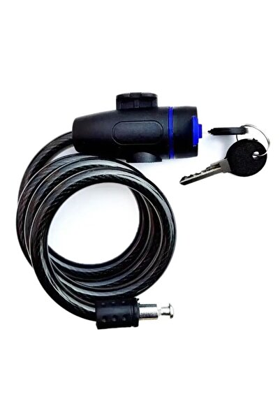 Choice قفل سلسلة دراجة DOMEN أسود شديد التحمل 8 مم، مصنوع من الفولاذ المقاوم ...