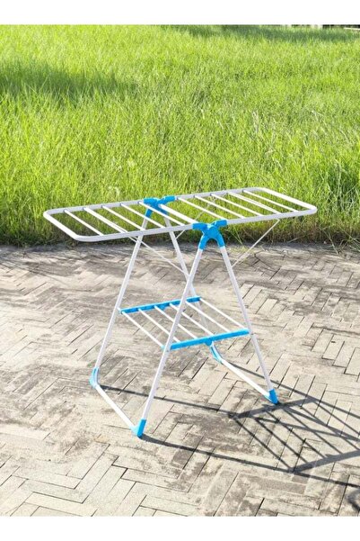 NOON Drying Stand - Blue/Gray - 101.5 × 51 × 78 cm
