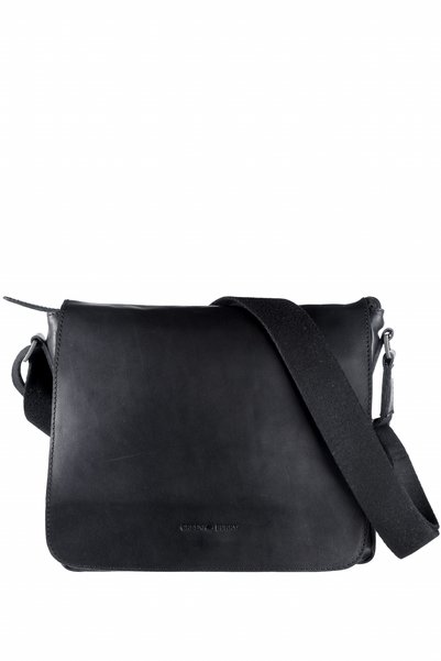 Greenburry Shoulder bag "Pure Black" 1107-20