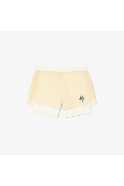 Lacoste شورت تقني شفاف من ماركة Runway - GH6775-00-S7G