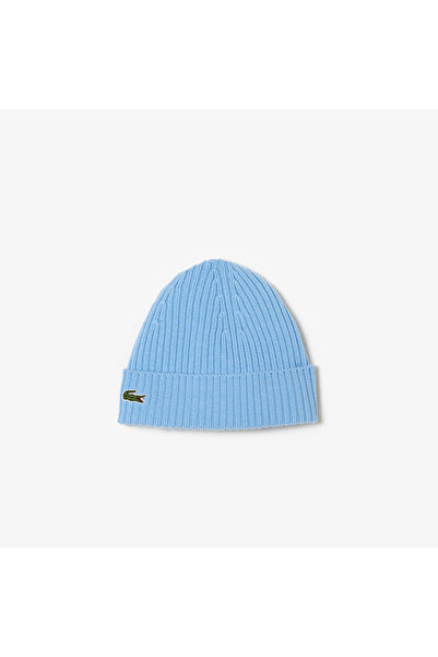 Lacoste Rib Knit Brushed Wool Beanie - RB0001-00-HBP