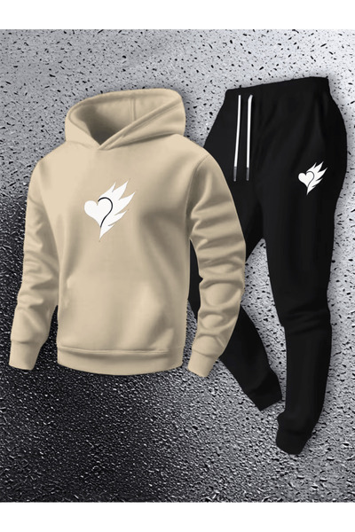 Eritqaa Winged Heart Tracksuit Set