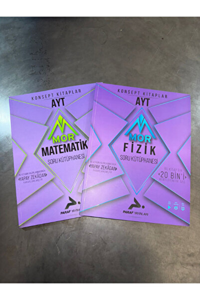 paraf yayınları Paraf Mor Ayt Fizik Matematik