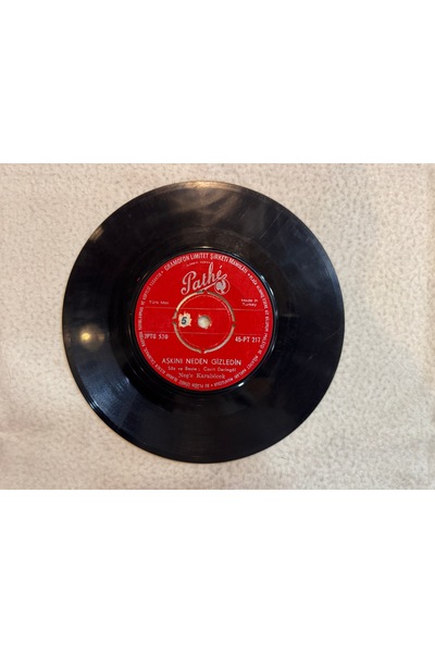 tayfuntufan NEŞE KARABÖCEK - AŞKINI NEDEN GİZLEDİN - TÜRLÜ RENKTEN AL GELDİ PLAK