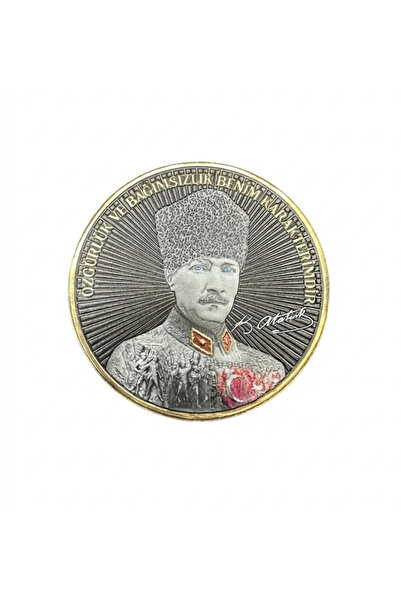 KUBİLAY ASKERİ MALZEME Atatürk arma peç özgürlük ve bağımsızlık benim karakte...