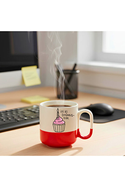 Finka Dekor كوب سيراميك هدية من Good That You Were Born B مطبوع