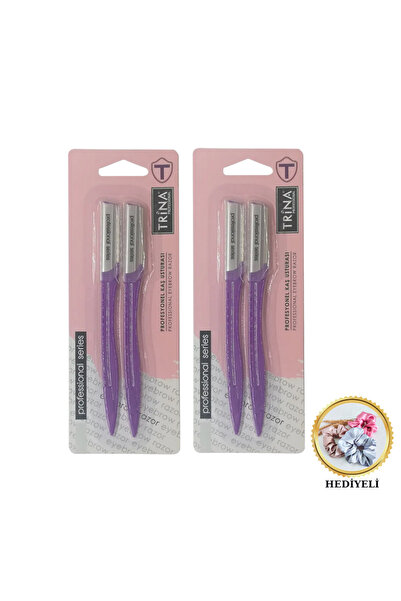 Trina Professional Kaş Usturası 2'li Set