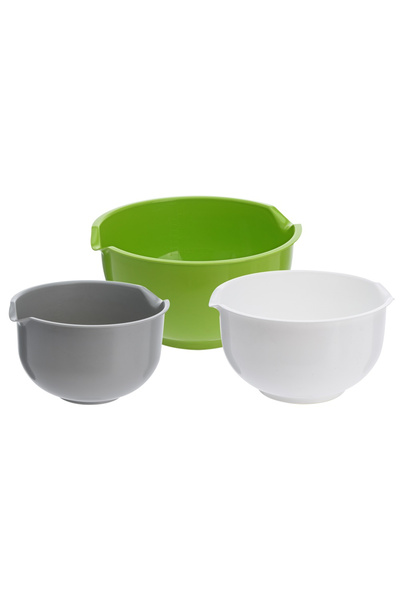 Koopman Set de 3 boluri Excellent Houseware, plastic, multicolore
