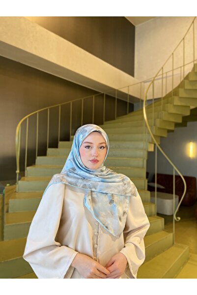 İpekhan Renkli Desenli Pamuk Eşarp – Canlı ve Modern Tasarım