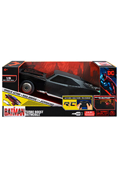 Batman Batmobile de film cu telecomandă și Turbo Boost
