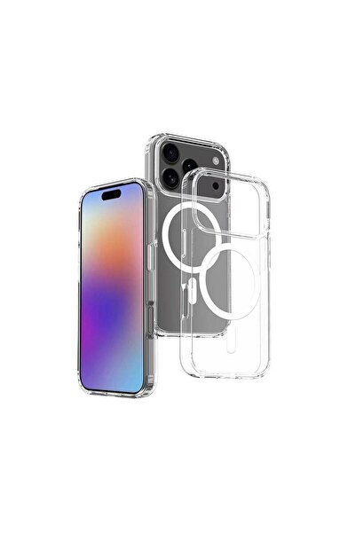 ADDISON IP-MS/17PROMAX iPhone 17 Pro Max MagSafe Telefon Kılıfı - Şeffaf
