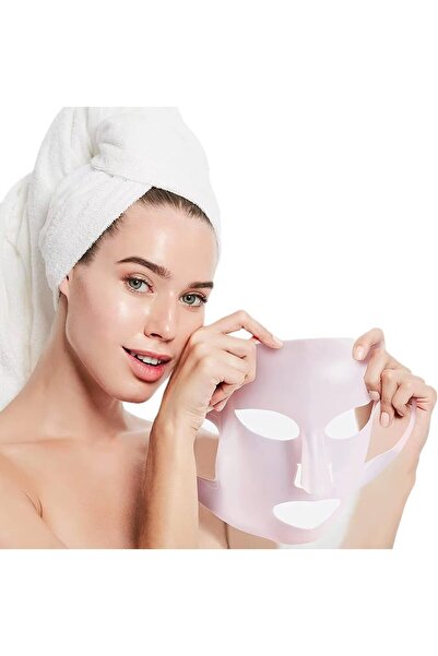 genric مجموعة جل السيليكون المرطبة - جوارب للقدمين وقناع للوجه، علاج سبا قابل...