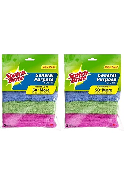 Generic قطعة قماش سكوتش برايت متعددة الاستخدامات من الألياف الدقيقة، عبوتان ×...
