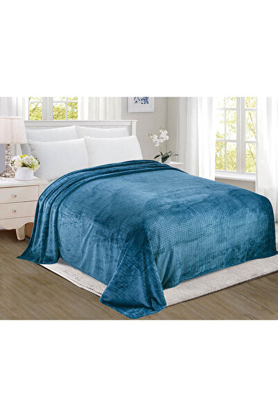 Noon East Lightweight Summer Blanket, Queen 160x220cm, 280 GSM, Wave Jaquard ...