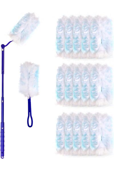 KASTWAVE مجموعة من 20 قطعة من عبوات إعادة تعبئة منفضة الغبار، مصنوعة من ألياف...