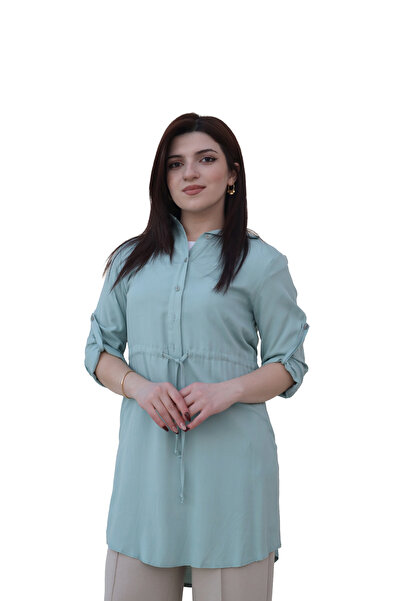 modahira beli büzgülü gömlek