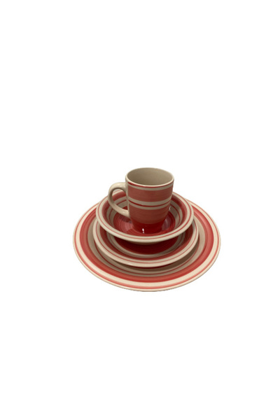 Koopman International Koopman Excellent Houseware 16-piece dinnerware set-Rom...