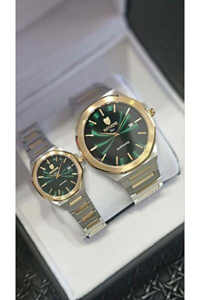 Raymond Rym6-611505L Quartz Women's Watch - 2 Years Warranty (26mm) Ipg-Green