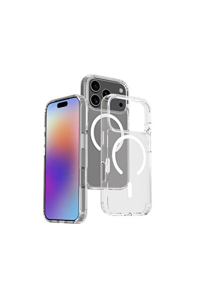 ADDISON IP-MS/17PRO iPhone 17 Pro MagSafe Telefon Kılıfı - Şeffaf