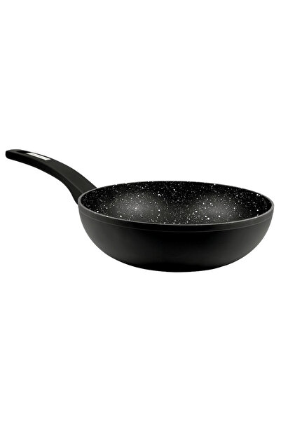 Carl Schmidt Sohn -Marburg wok pan, aluminum, 28 cm, black