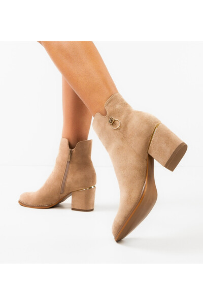 BENOTTİ Ghete de damă Reuben Khaki până la gleznă