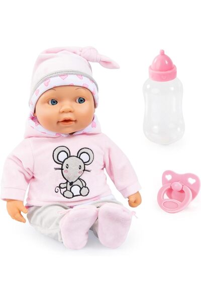 Bayer Design دمية ليزا ماجيك آيز، 38 سم، وردية اللون