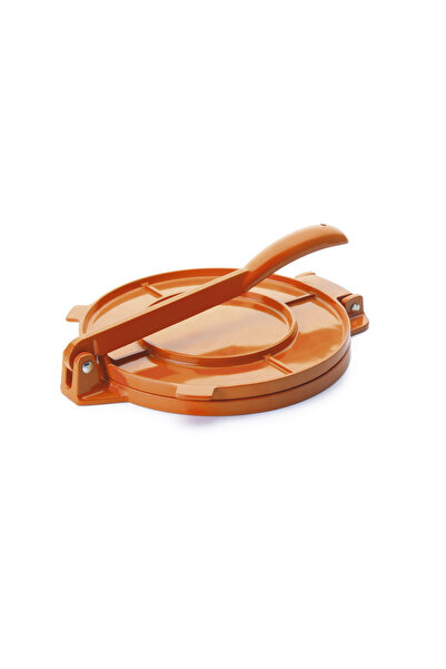 iBiLi presă pentru tortilla, aluminiu, 20 cm, portocalie