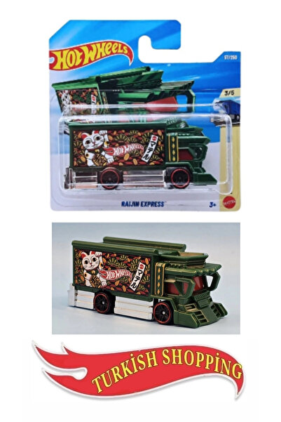 HOT WHEELS 1:64 Ölçek 2026 Case Raijin Express