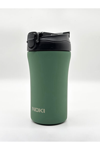 Noki ترمس فولاذي سعة 400 مل يحافظ على السخونة والبرودة لمدة 12 ساعة لمشروبات ...