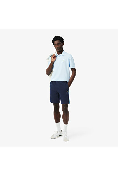 Lacoste Cotton Fleece Colour-Block Shorts - GH9597-00-I0M
